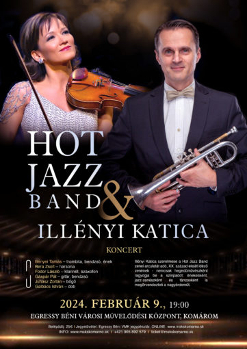 Hot Jazz Band es Illenyi Katica plakat