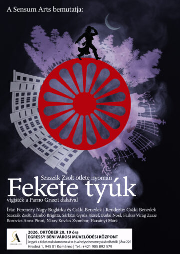 Fekete tyuk Komarno hirlevel