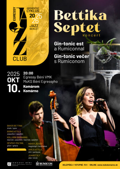Egressy JC BETTIKA SEPTET plakat