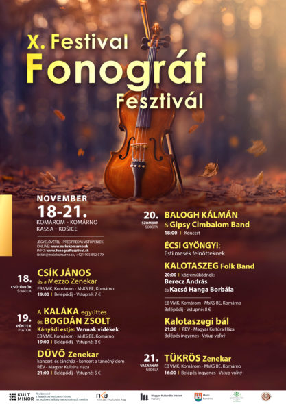 FONOGRAF plakat UJ masolat