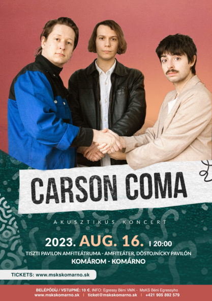 Carson coma plakat